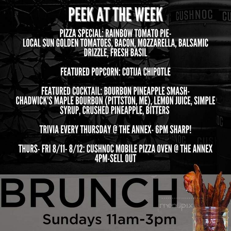 Cushnoc Brewing - Augusta, ME menu_pic
