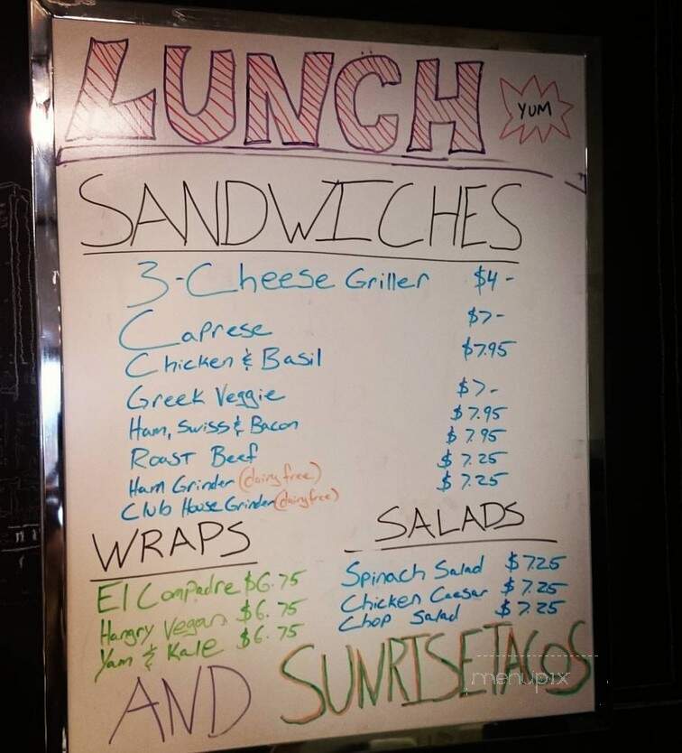 City Grind At the Henry - Seattle, WA menu_pic