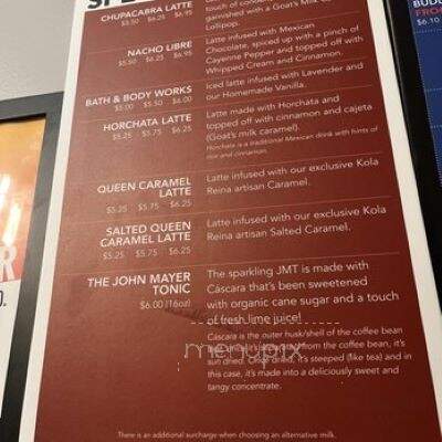 The Fainting Goat Coffee - Spring Hill, TN menu_pic