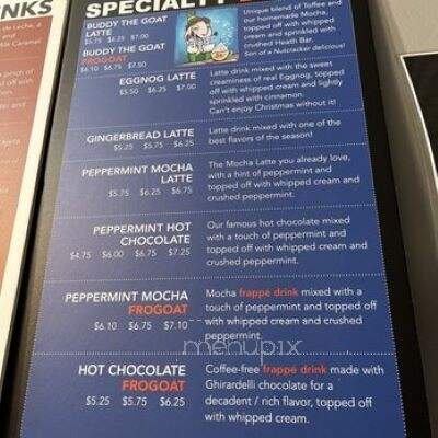 The Fainting Goat Coffee - Spring Hill, TN menu_pic