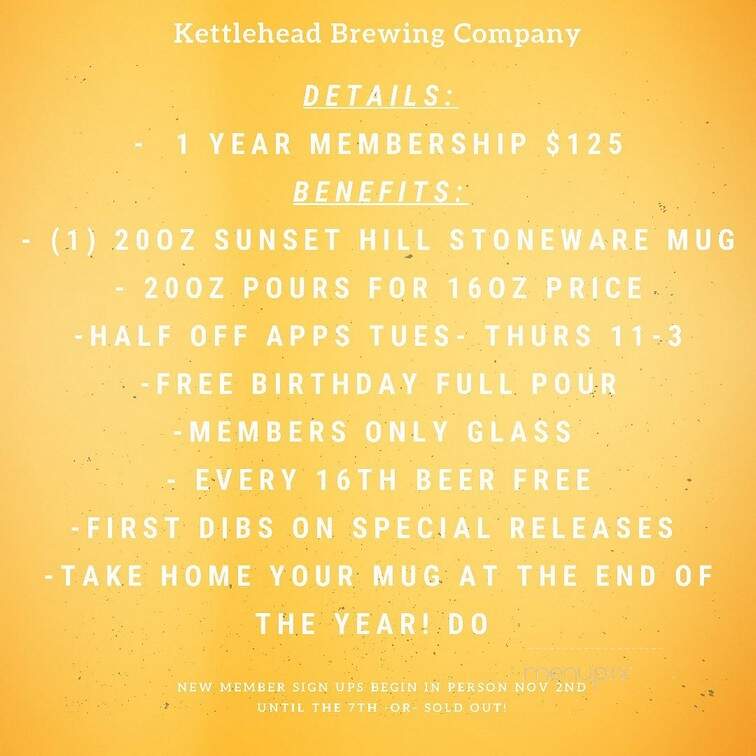 Kettlehead brewing - Tilton, NH