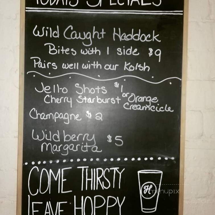 The Hop Brewery - Christopher, IL menu_pic