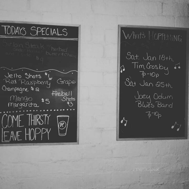 The Hop Brewery - Christopher, IL menu_pic