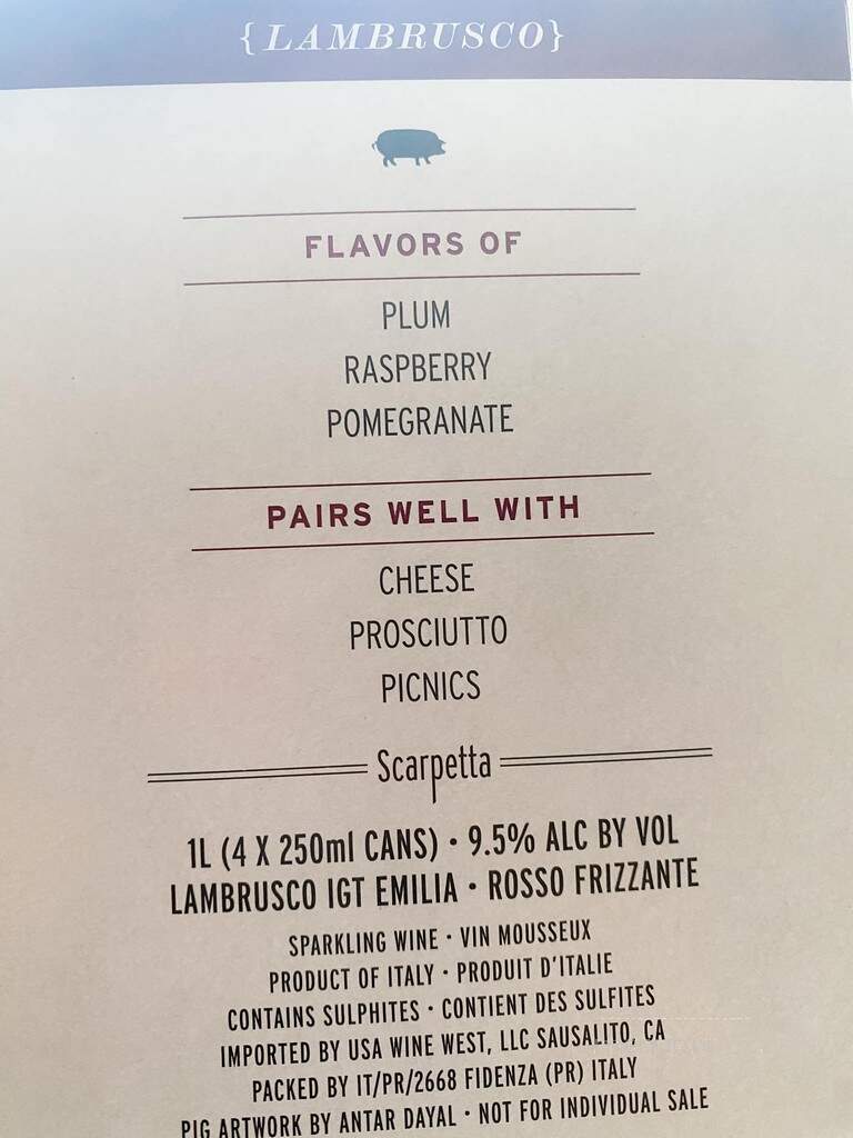 Uptown Wine & Beer - Snohomish, WA menu_pic