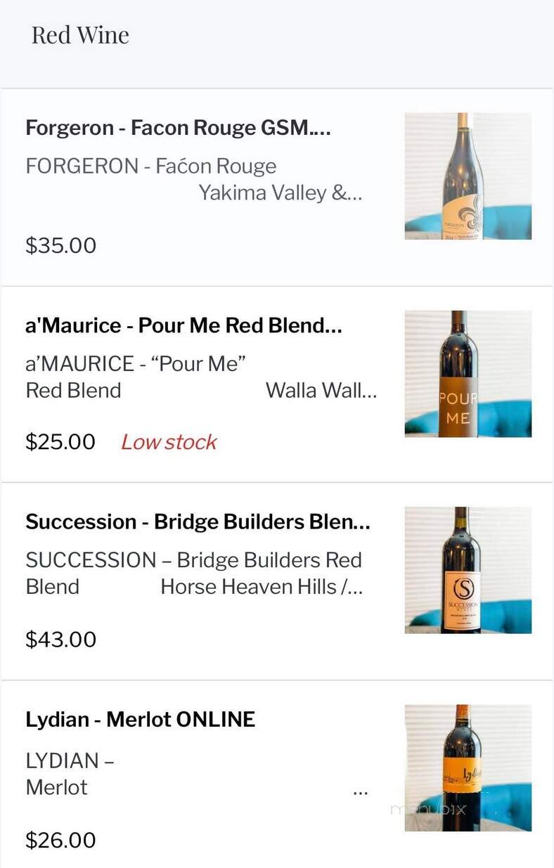 Uptown Wine & Beer - Snohomish, WA menu_pic
