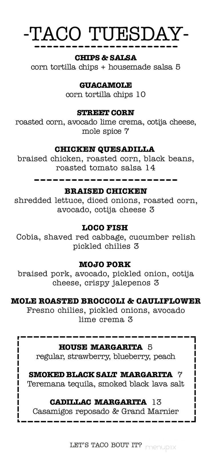 Crazy Uncle Mikes - Boca Raton, FL menu_pic