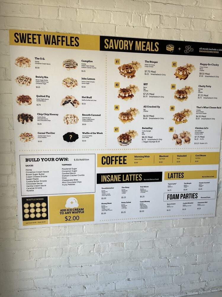 Smash Waffles - Greenville, NC menu_pic