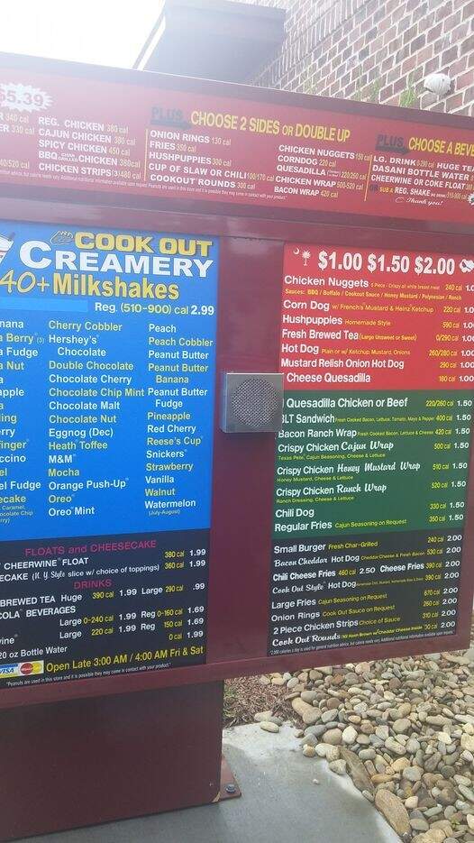 Cook Out - Mount Pleasant, SC