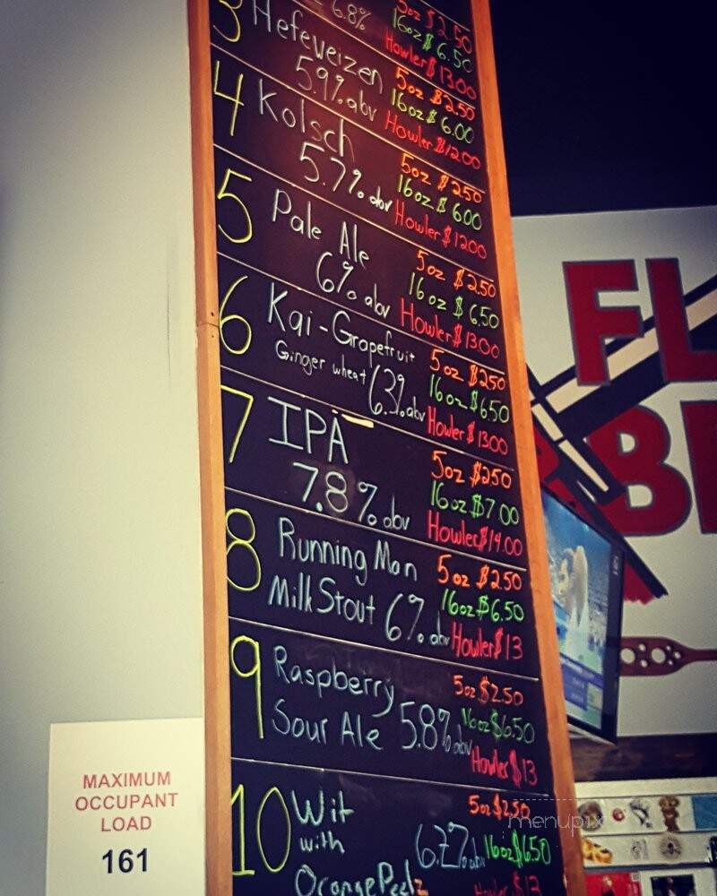 Flesk Brewing - Barrington, IL menu_pic