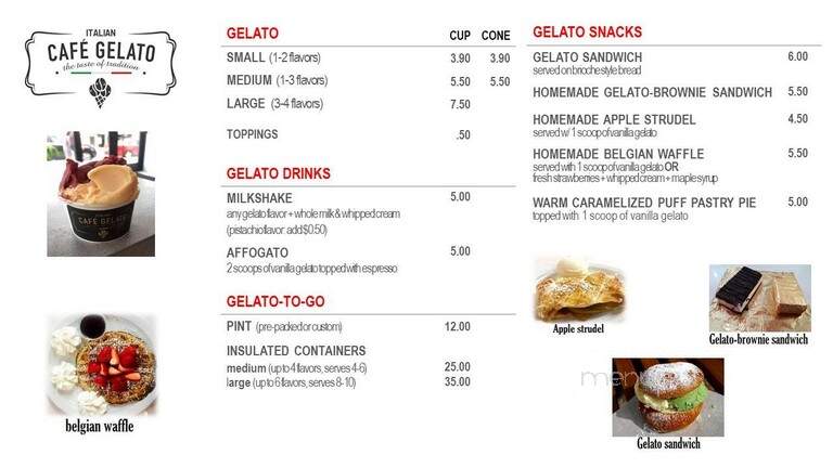Italian Cafe Gelato - Quincy, MA