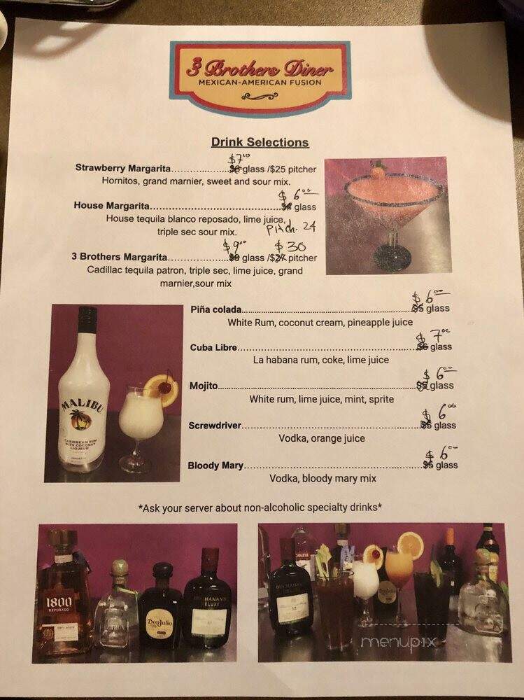 3 Brothers Diner - Grove City, OH menu_pic