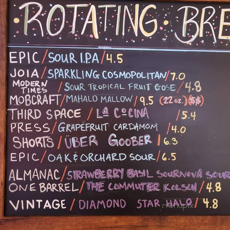 Butcher & Barrel Gastropub - Racine, WI menu_pic