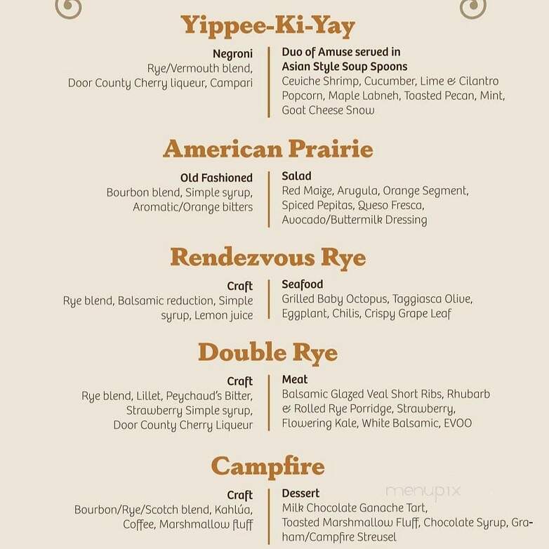 Butcher & Barrel Gastropub - Racine, WI menu_pic