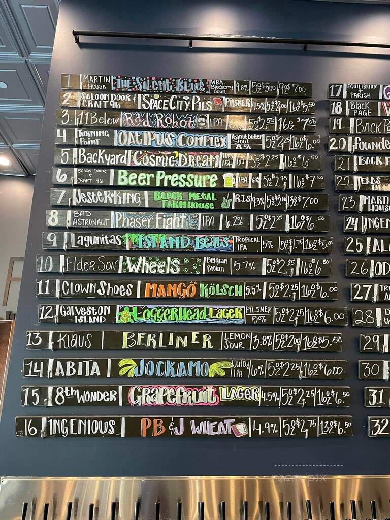 Craft 96 Draught House + Kitchen - League City, TX menu_pic