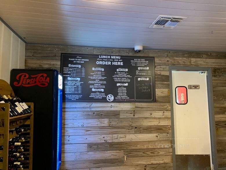Creekside Cookers BBQ - Wimberley, TX menu_pic
