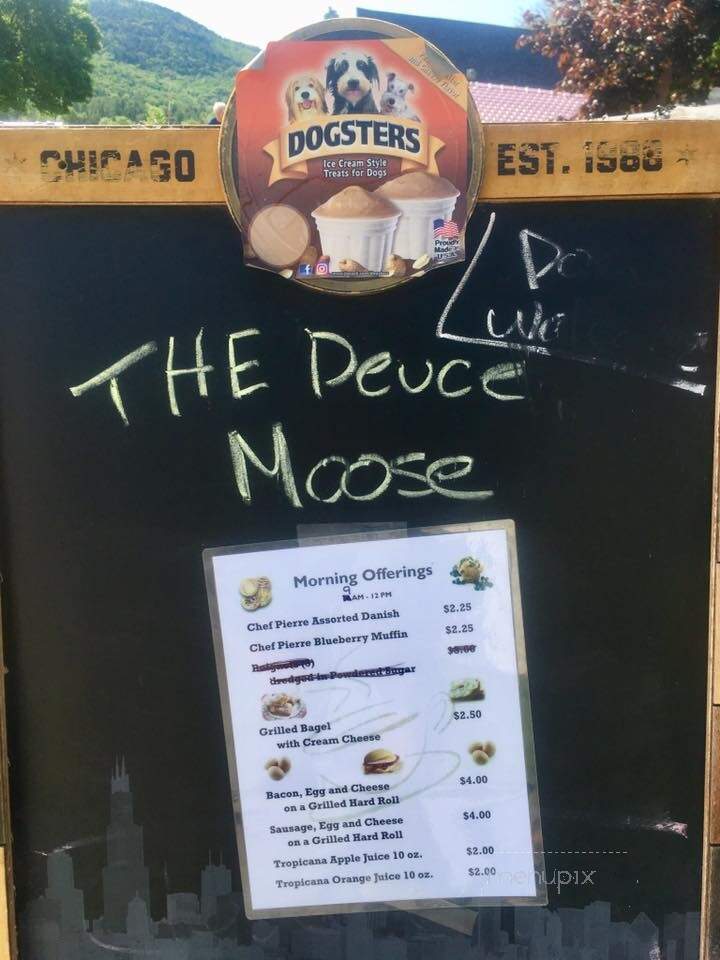 Deuce Moose Cafe and Bar - Lake George, NY menu_pic