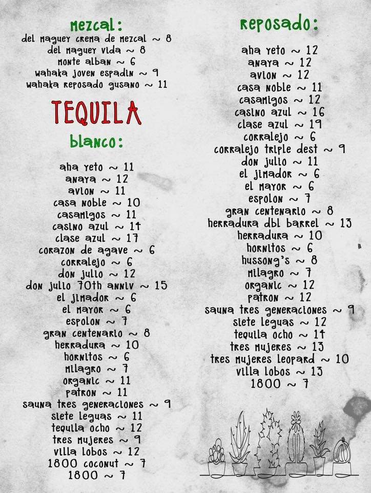 El Camino - Keego Harbor, MI menu_pic