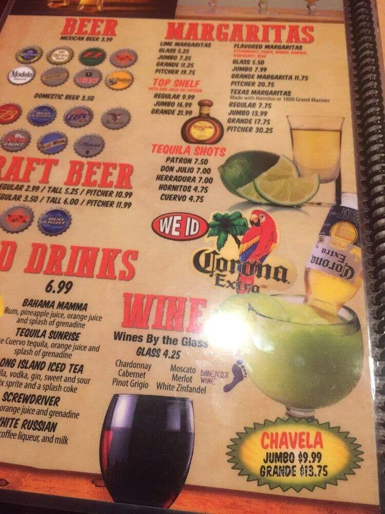 El Paso Mexican Grill - Pittsburgh, PA menu_pic