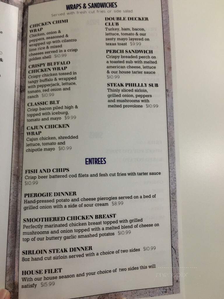 In the Drink - Fairview Park, OH menu_pic