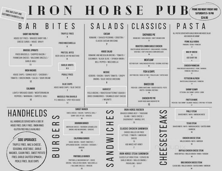 Iron Horse Pizzeria & Sports Pub - Simsbury, CT