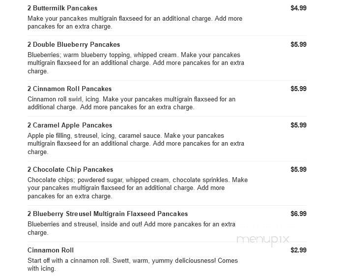 Jimmy's Egg - El Dorado, KS menu_pic