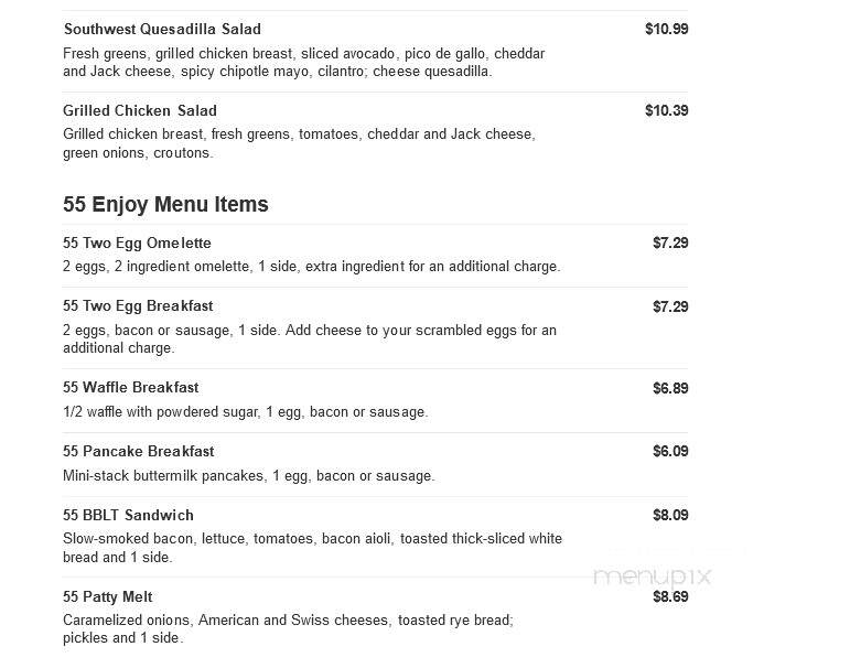 Jimmy's Egg - El Dorado, KS menu_pic