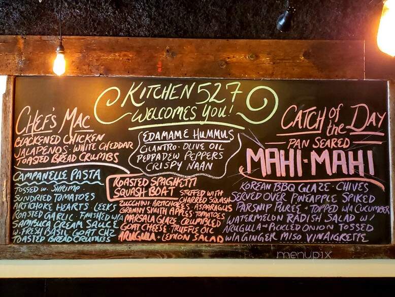 Kitchen 527 - South Haven, MI menu_pic
