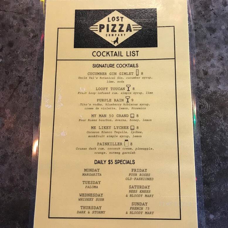 Lost Pizza - Oxford, MS