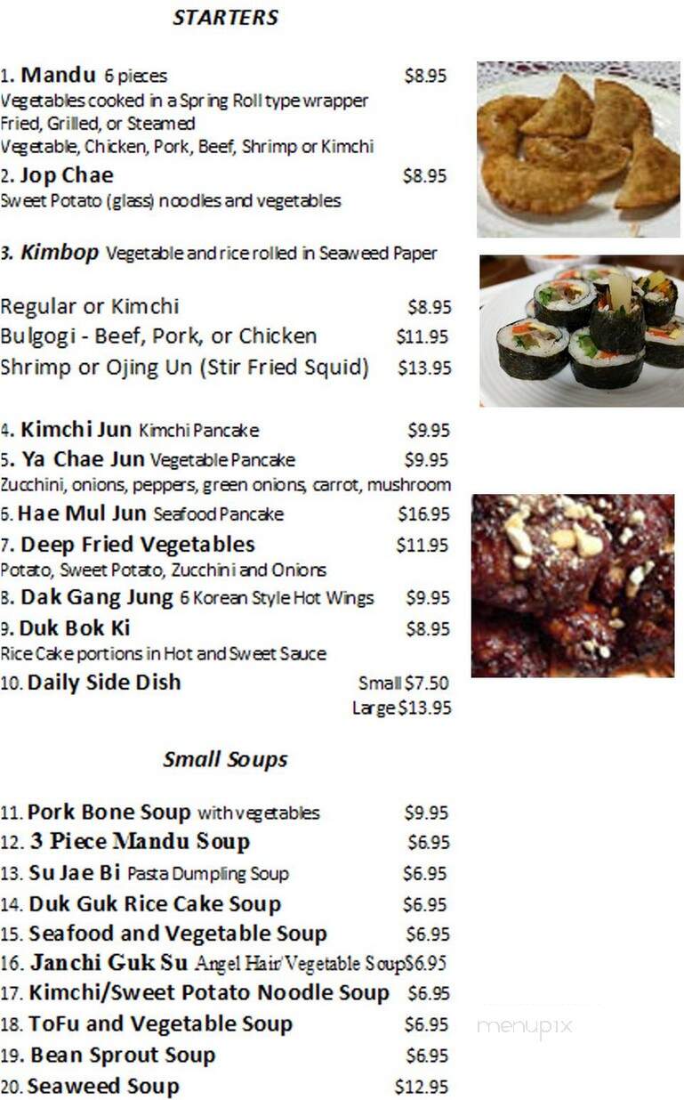 Mingee's Korean Kitchen - Melbourne, FL menu_pic