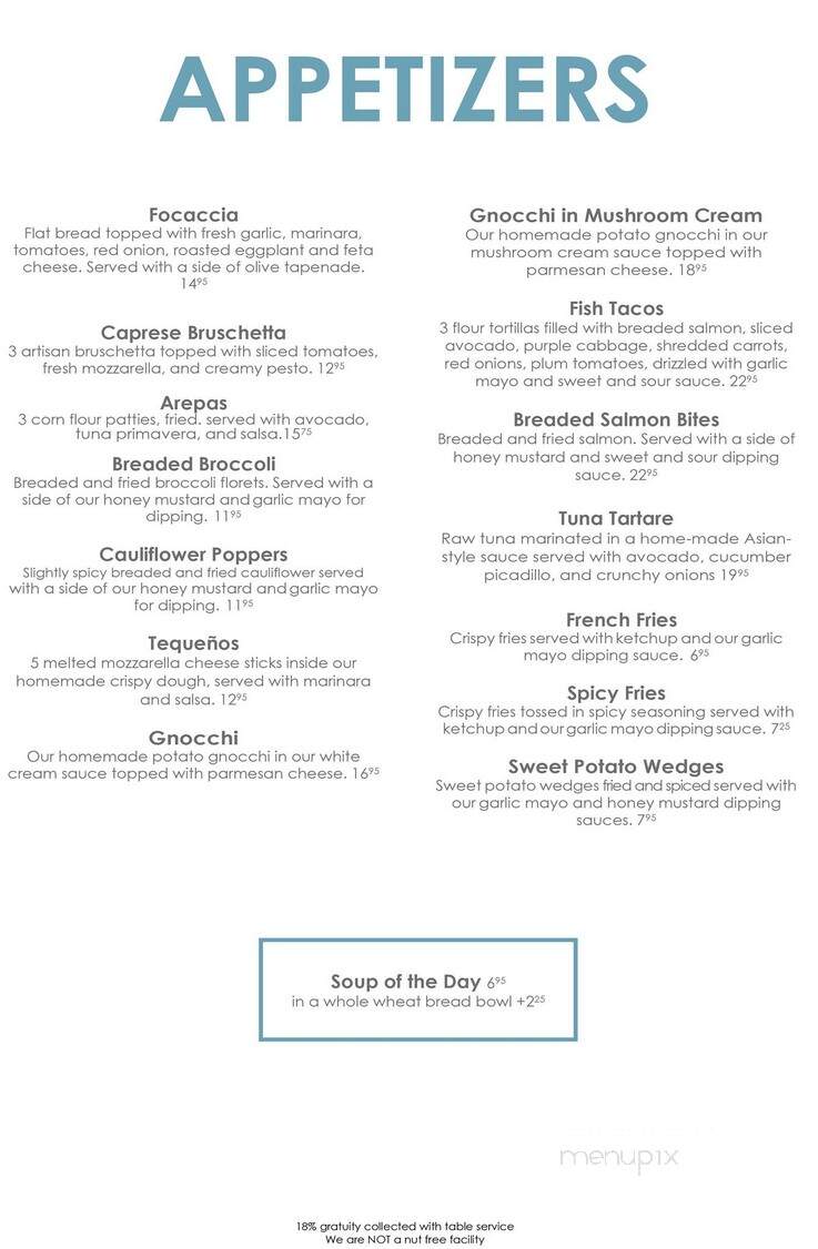Primavera Cafe and Restaurant - Monsey, NY menu_pic