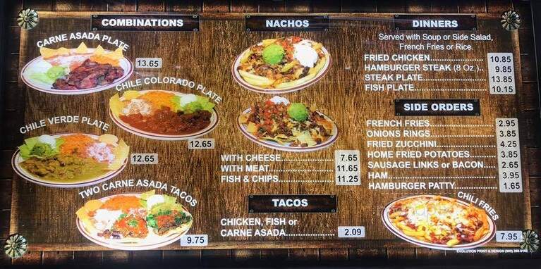 Ray's Ranch Cafe - Riverside, CA menu_pic
