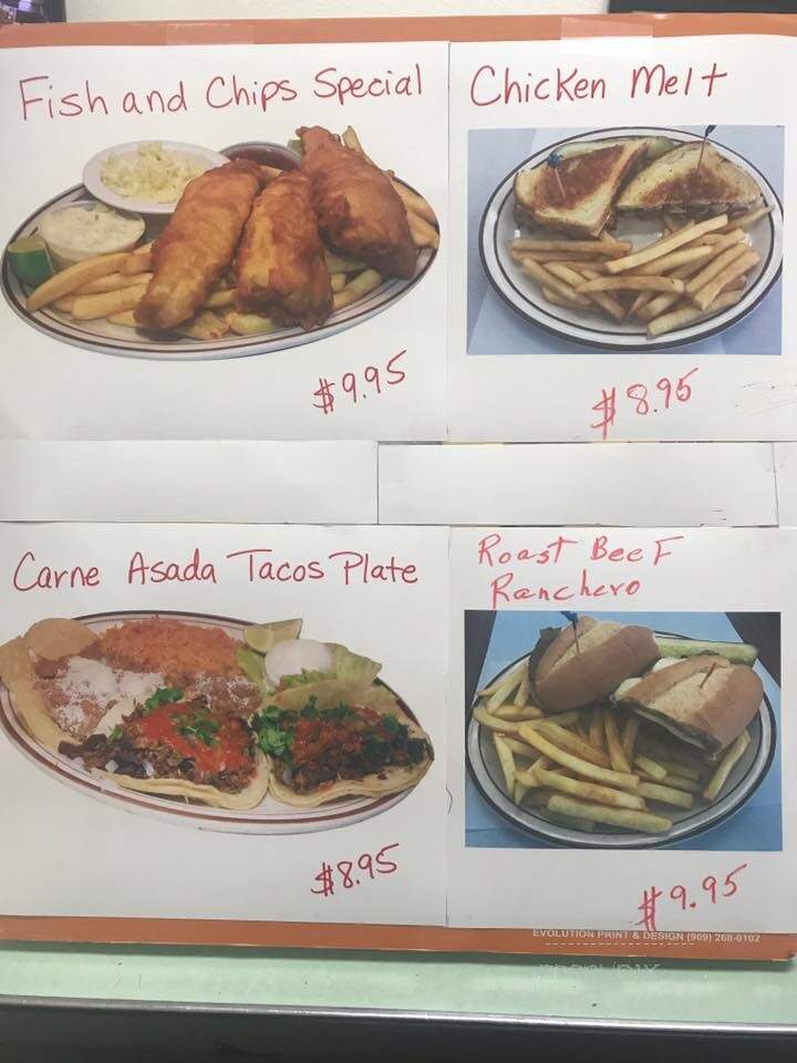 Ray's Ranch Cafe - Riverside, CA menu_pic
