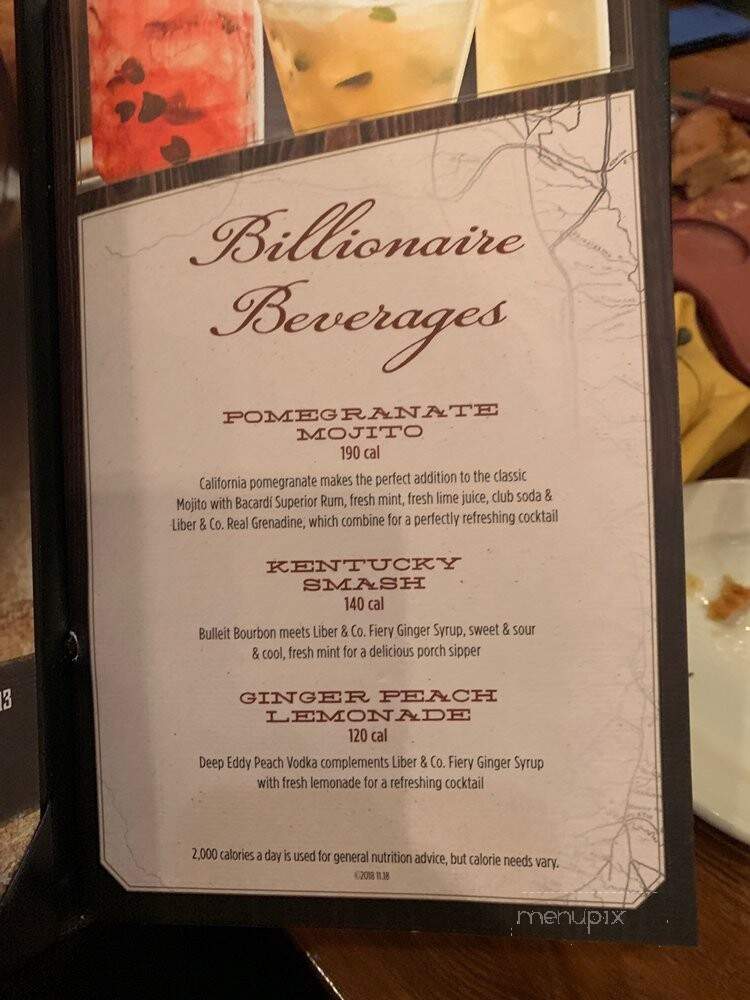 Saltgrass Steak House - Metairie, LA menu_pic