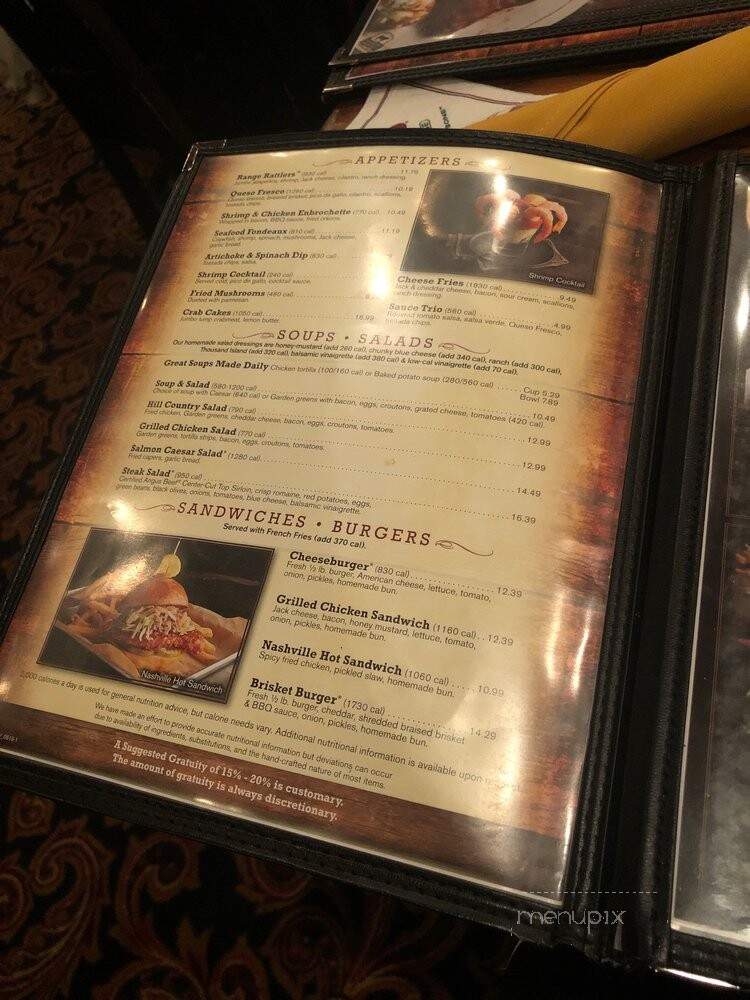 Saltgrass Steak House - Metairie, LA menu_pic