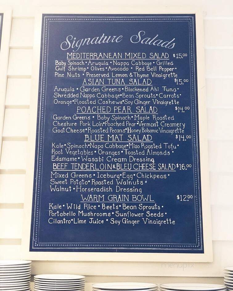 Sunflowers & Greens - Easton, MD menu_pic