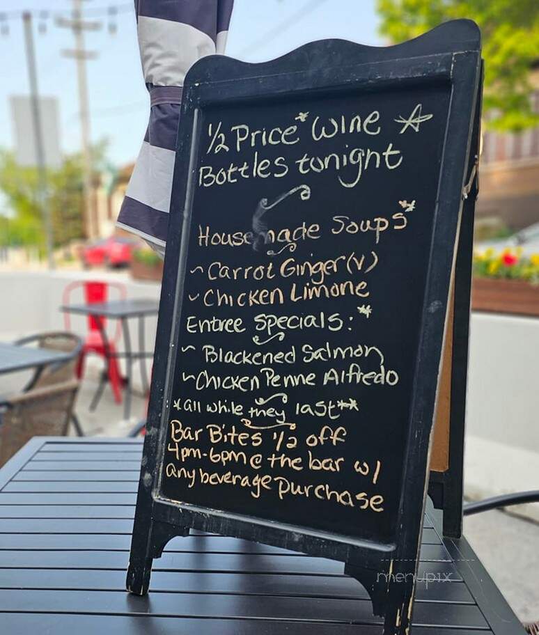 The Bistro On Sterling - Flossmoor, IL menu_pic