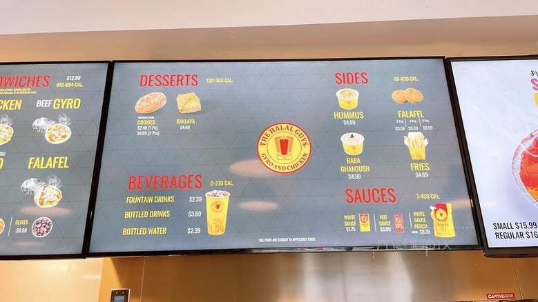 The Halal Guys - Las Vegas, NV menu_pic