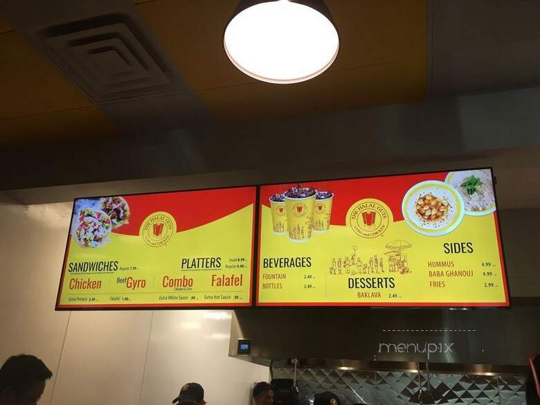 The Halal Guys - Las Vegas, NV menu_pic