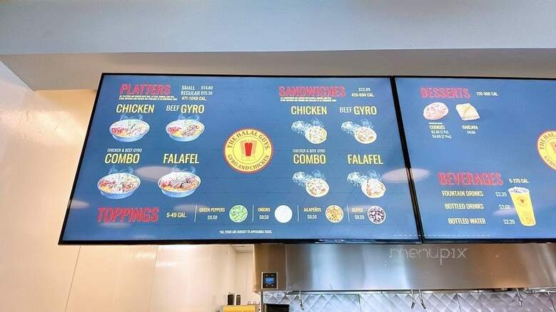 The Halal Guys - Las Vegas, NV menu_pic