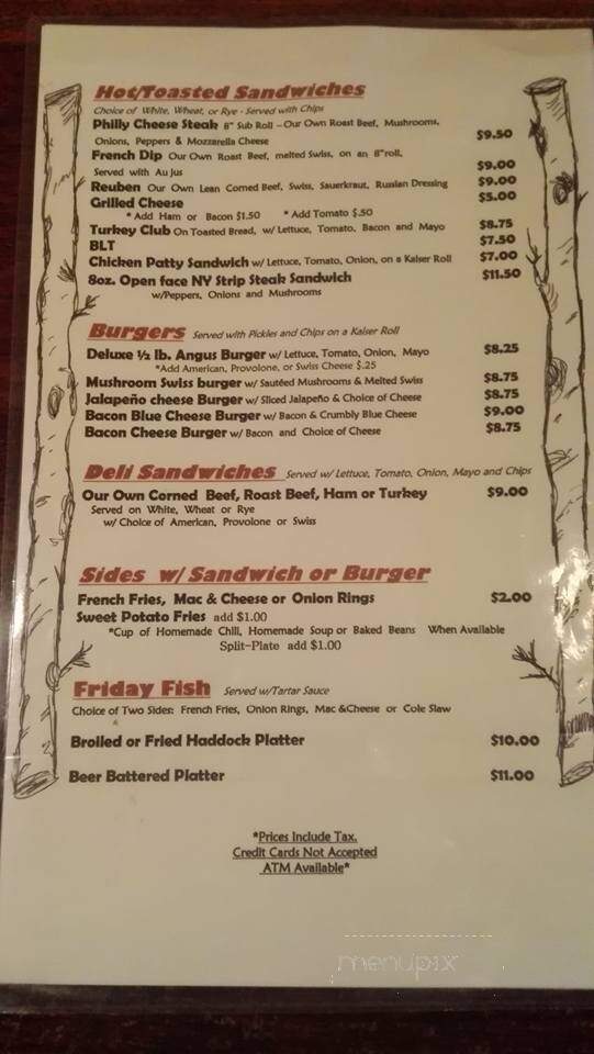 The Nest - Apulia Station, NY menu_pic