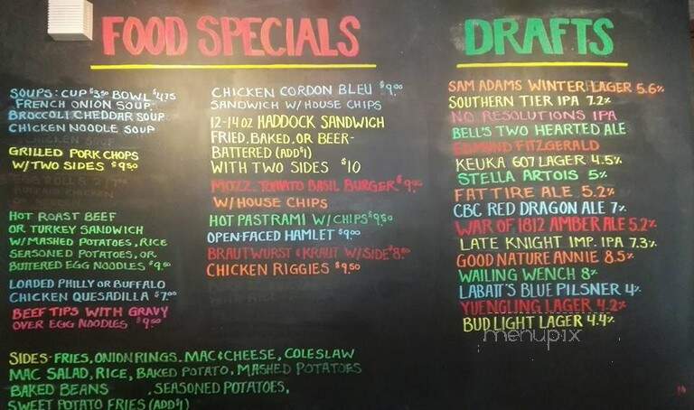 The Nest - Apulia Station, NY menu_pic