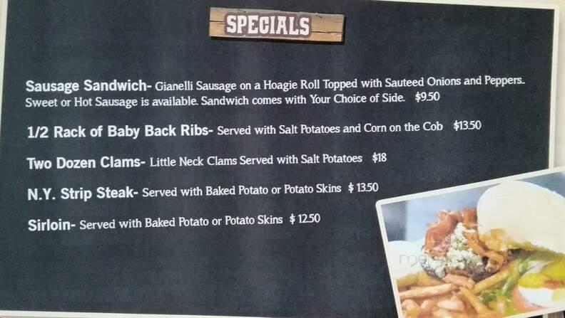 The Nest - Apulia Station, NY menu_pic
