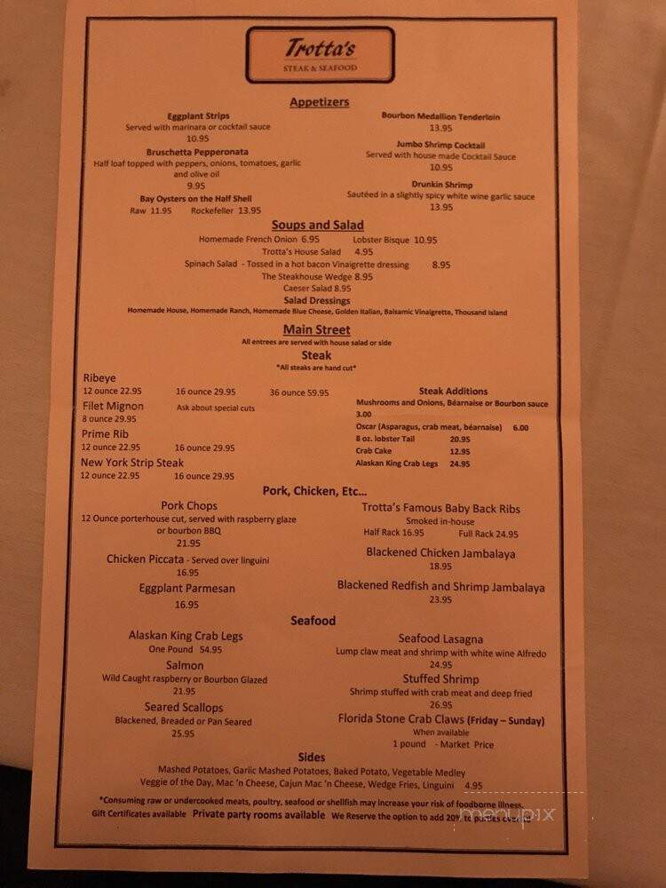 Trotta's Steak and Seafood - Dayton, KY