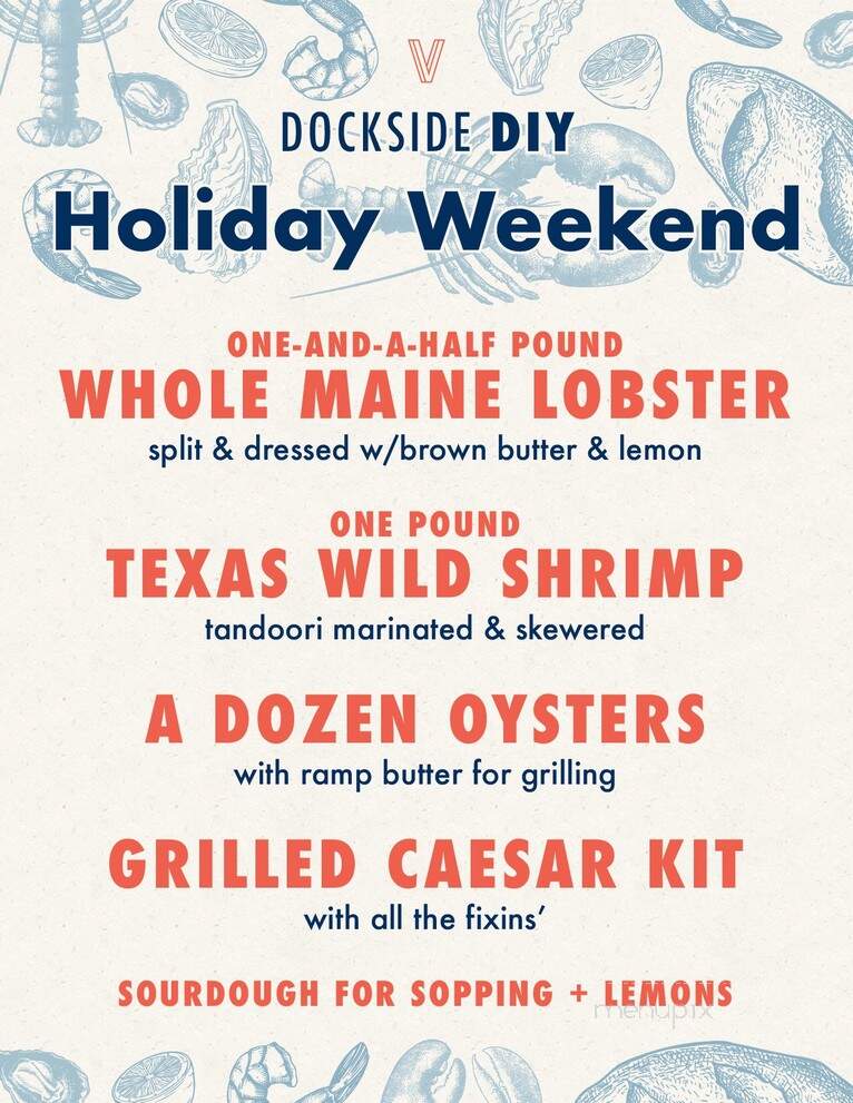 Voyager - Ferndale, MI menu_pic