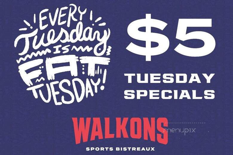 Walk-On's Sports Bistreaux - Broussard, LA menu_pic
