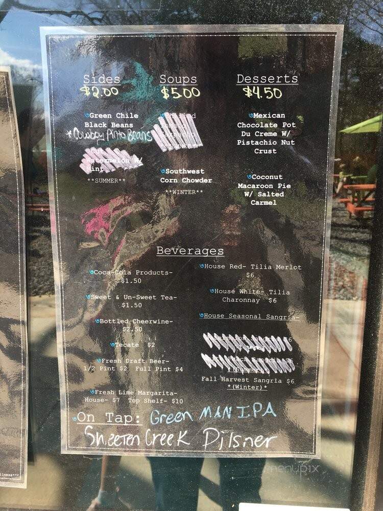 White Duck Taco Shop - Arden, NC menu_pic