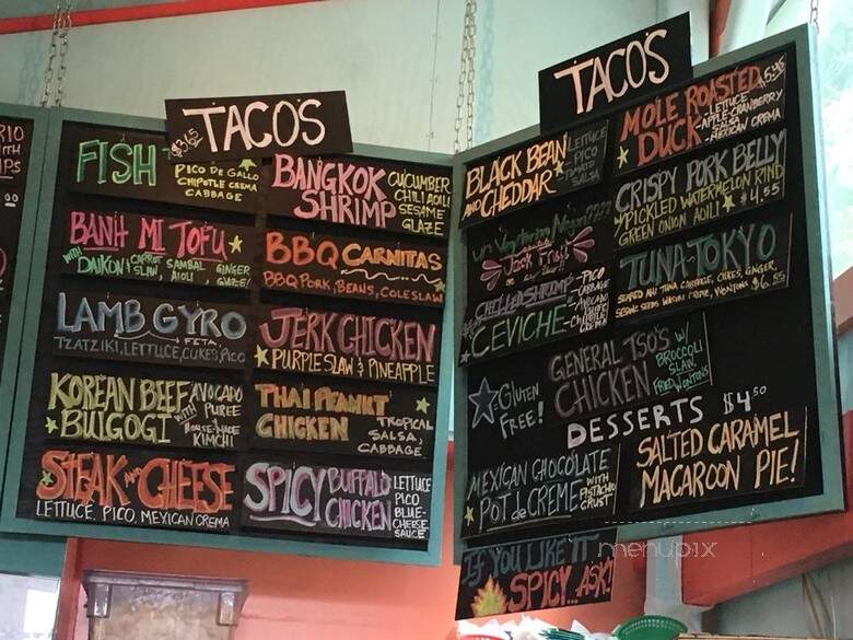 White Duck Taco Shop - Arden, NC menu_pic
