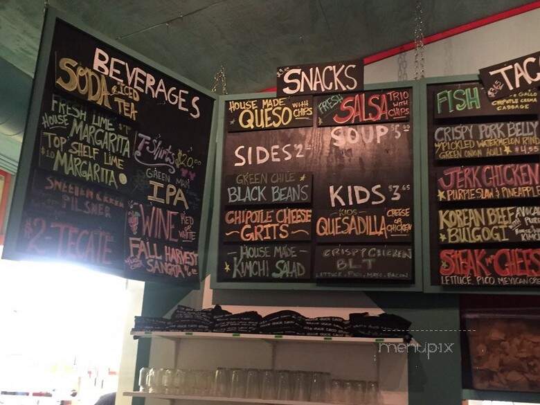 White Duck Taco Shop - Arden, NC menu_pic