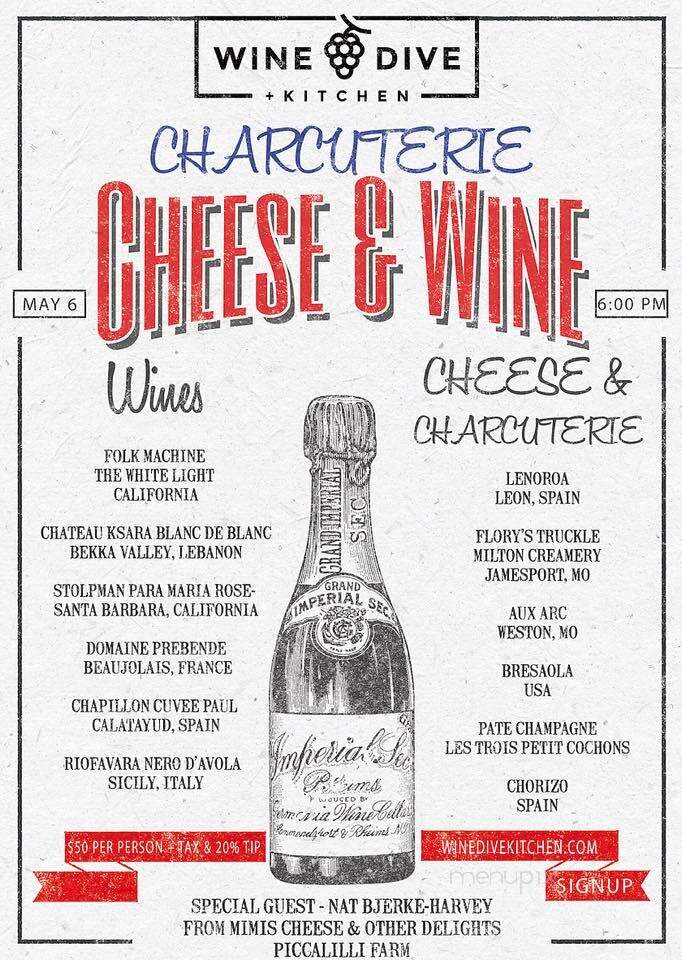 Wine Dive Kitchen - Manhattan, KS menu_pic