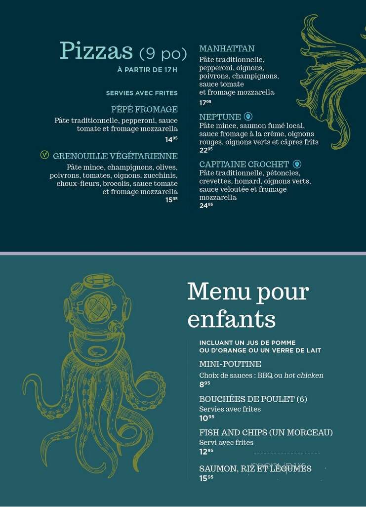 Pub St-Joseph - Carleton-sur-Mer, QC menu_pic